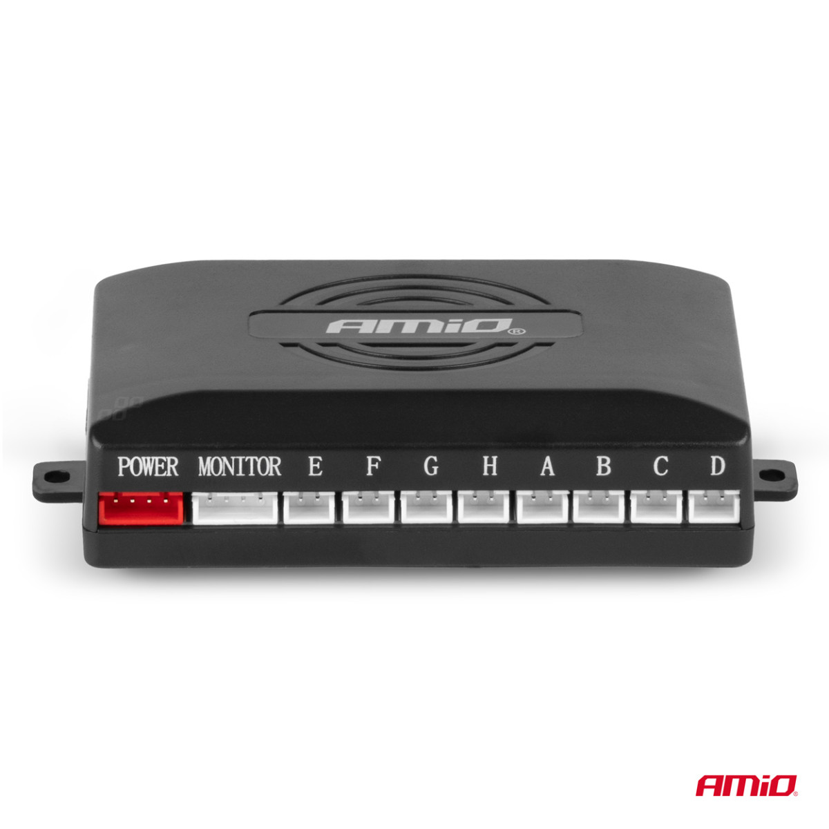 Pysäköintitutka LED, 8 mustaa anturia GOLD 18 mm AMIO-01603