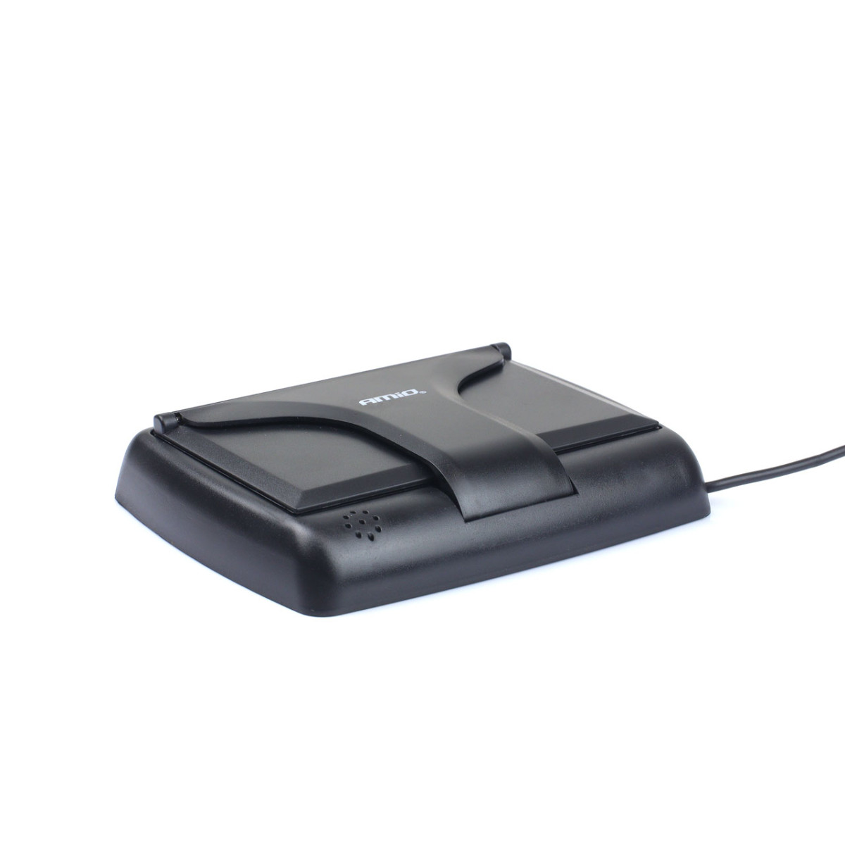 Pysäköintitutkajärjestelmä TFT02 4.3" HD-502-IR-kameralla, 4 mustaa anturia, sisäasennus