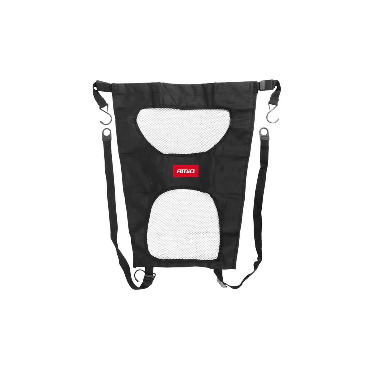 Lemmikkien turvaeste auton istuinten välissä AMIO-02569