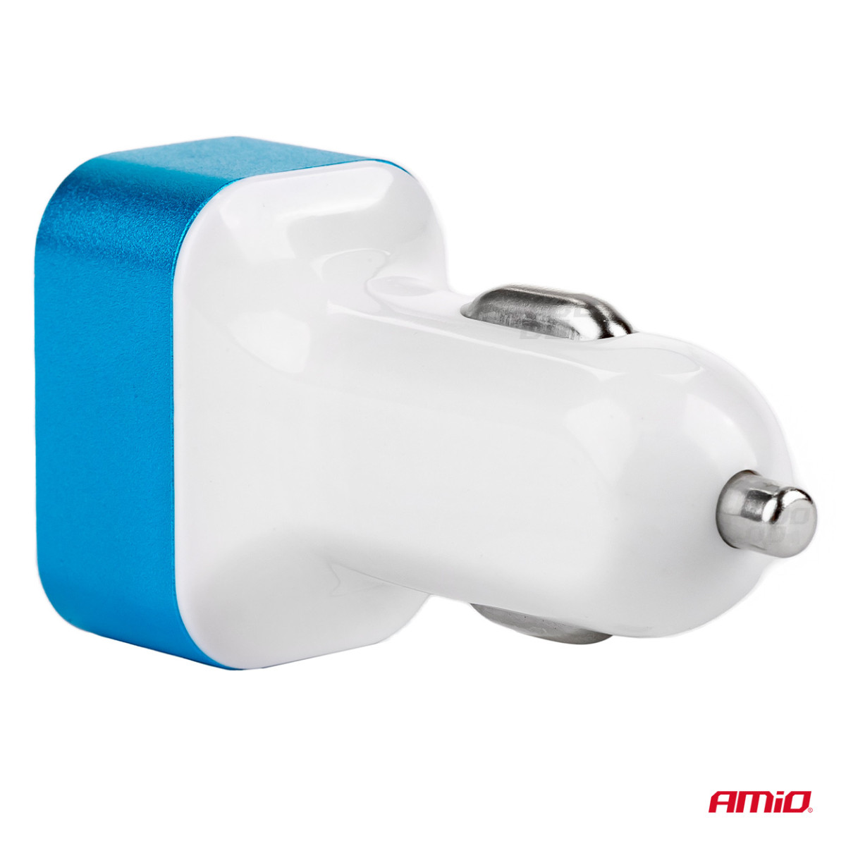 Auton puhelimen laturi volttimittarilla 2xUSB TEST-04