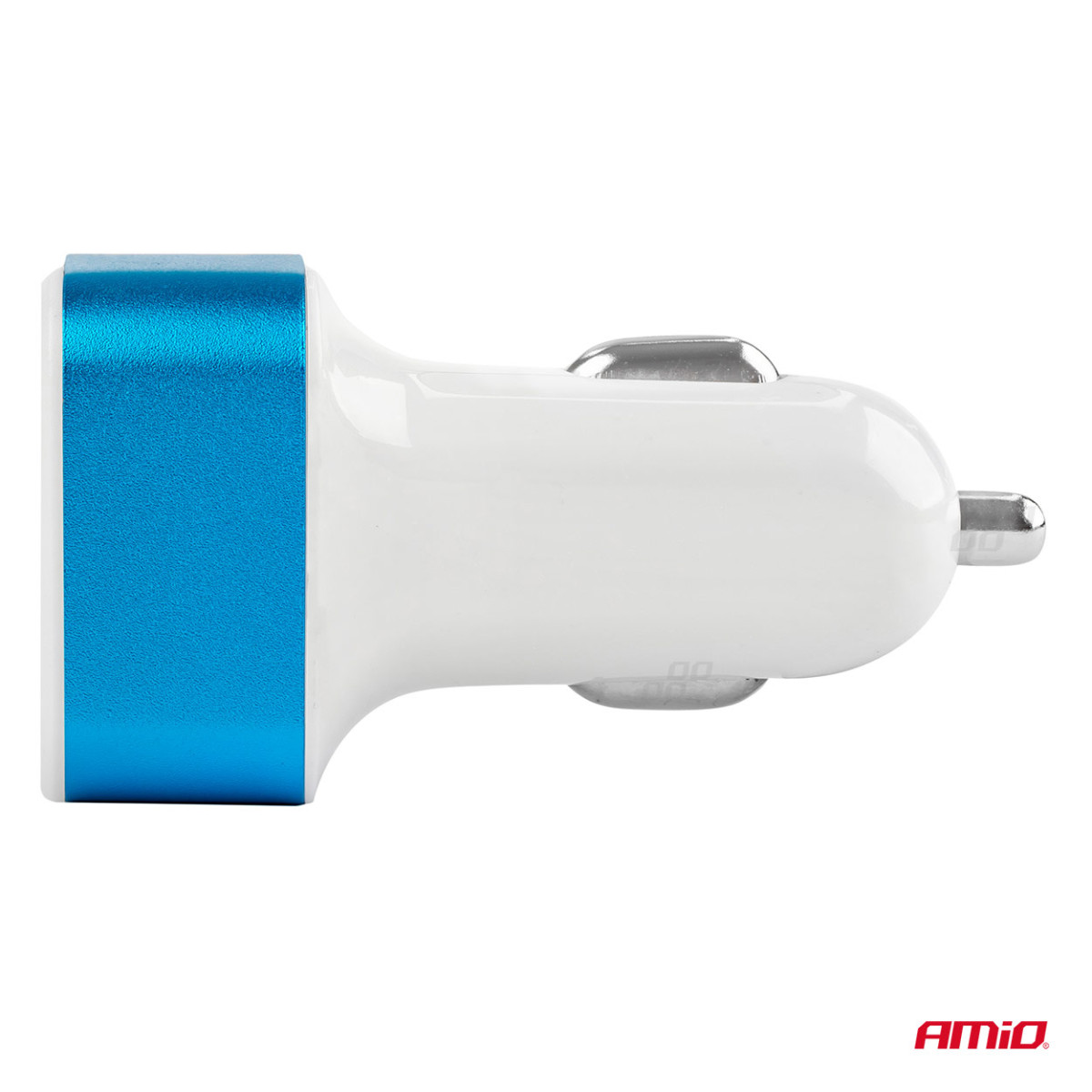 Auton puhelimen laturi volttimittarilla 2xUSB TEST-04