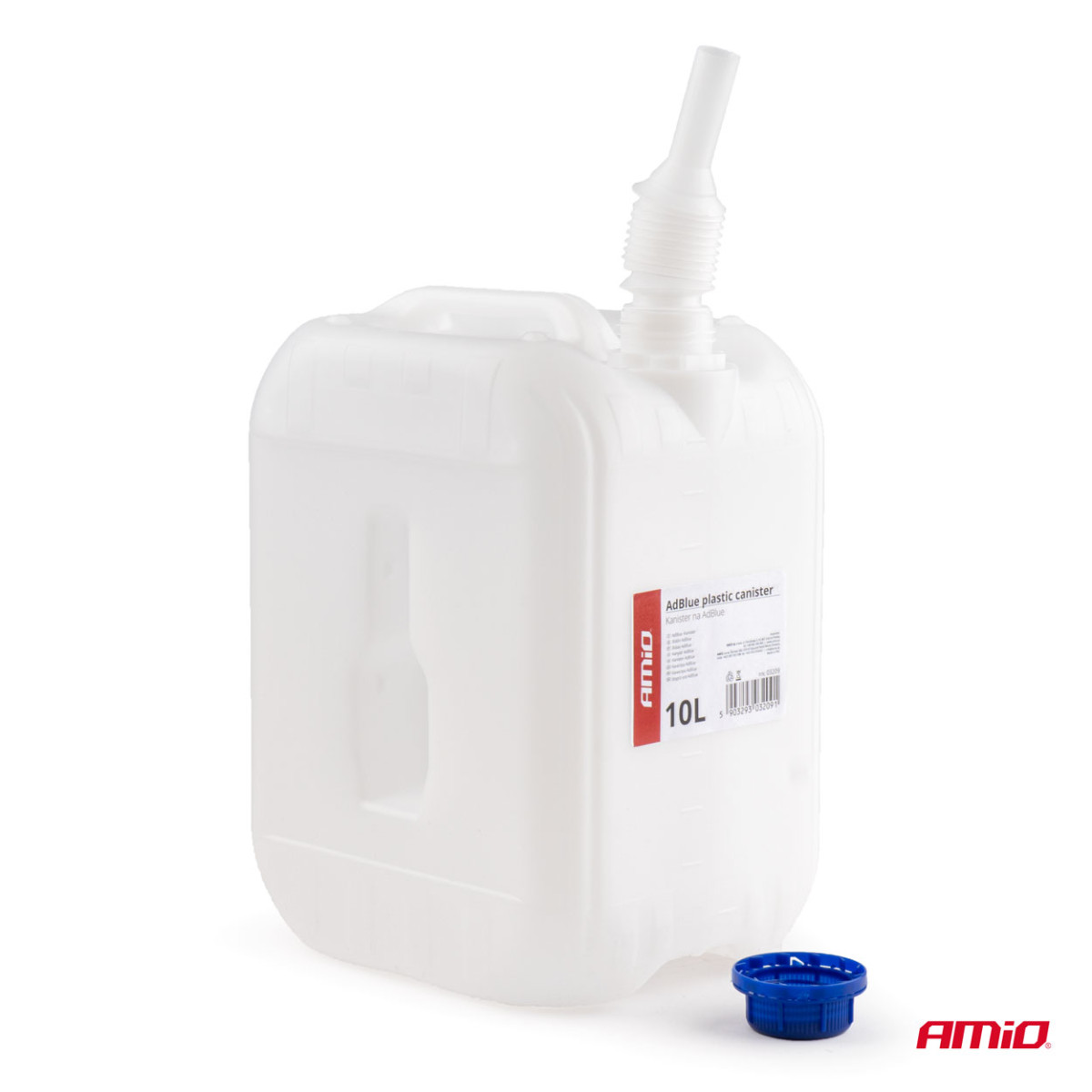 Muovikanisteri vedelle, AdBlue 10 L AMIO-03209