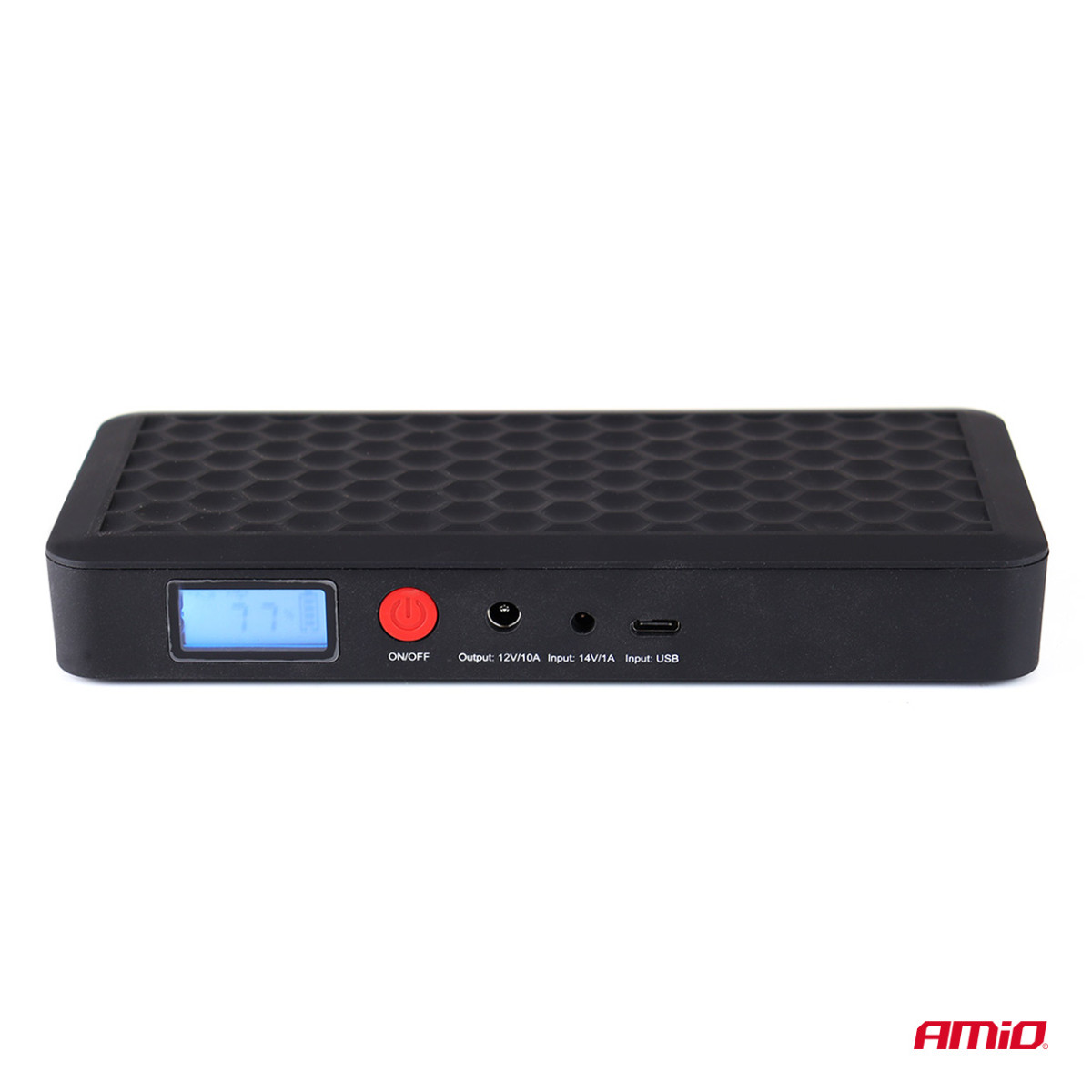 Kannettava apukäynnistin / varavirtalähde 12V 4Ah 800A SJ02 AMIO-02524