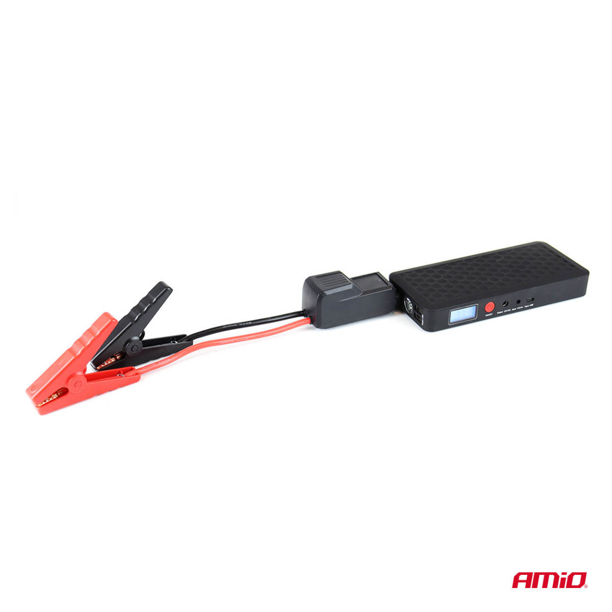 Kannettava apukäynnistin / varavirtalähde 12V 4Ah 800A SJ02 AMIO-02524