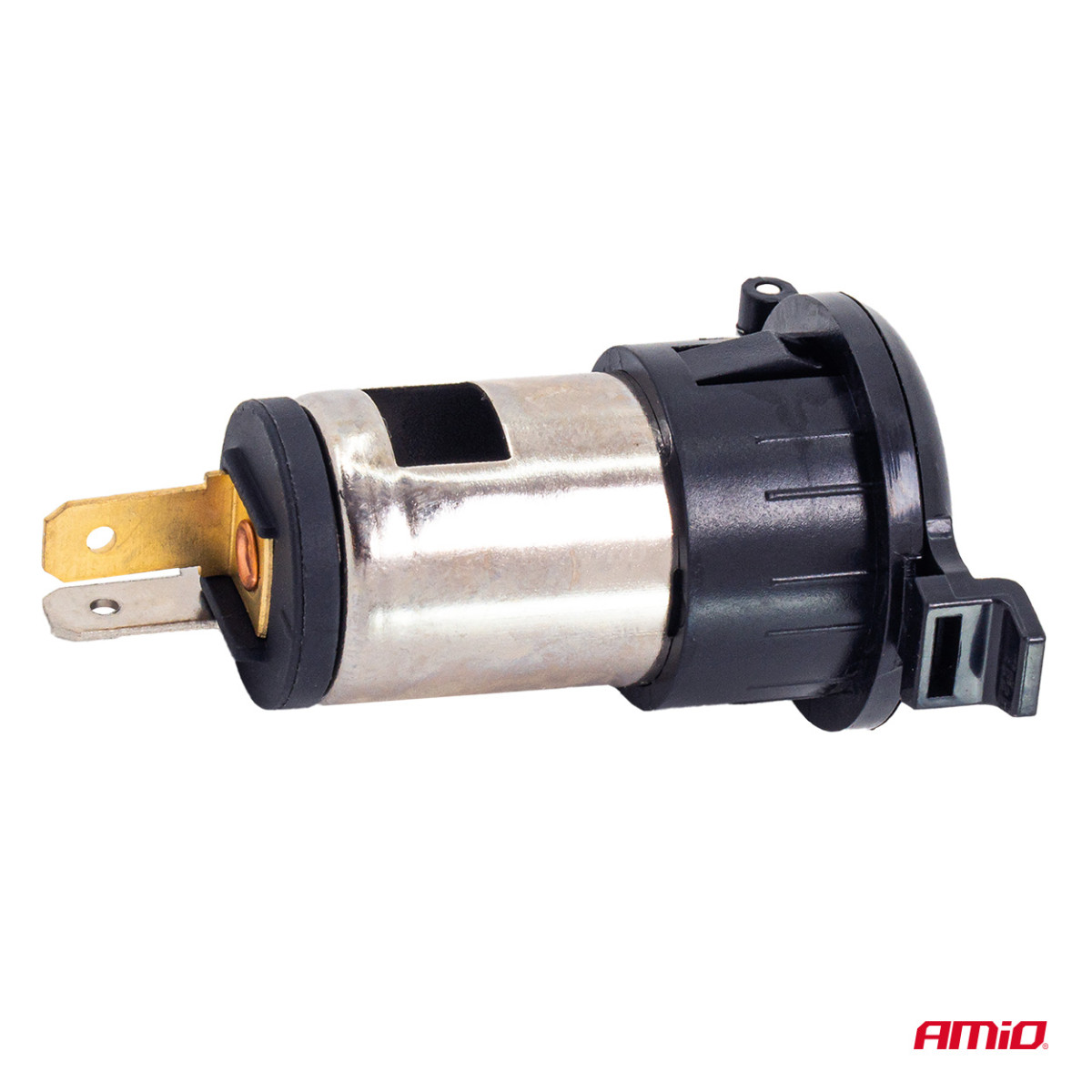 Lisäpistorasia kannella 250W 12V/24V, AMIO-04434