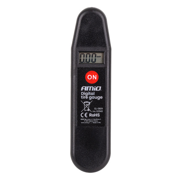 Digitaalinen painemittari 10 bar (3–150 PSI) AMIO-02940