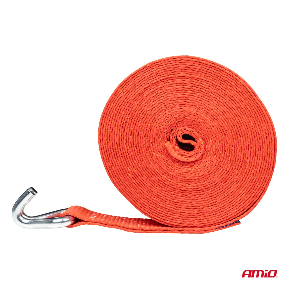 Kuormankiinnitysliina kiristimellä 5000 kg, 12 m x 50 mm, AMIO-02022