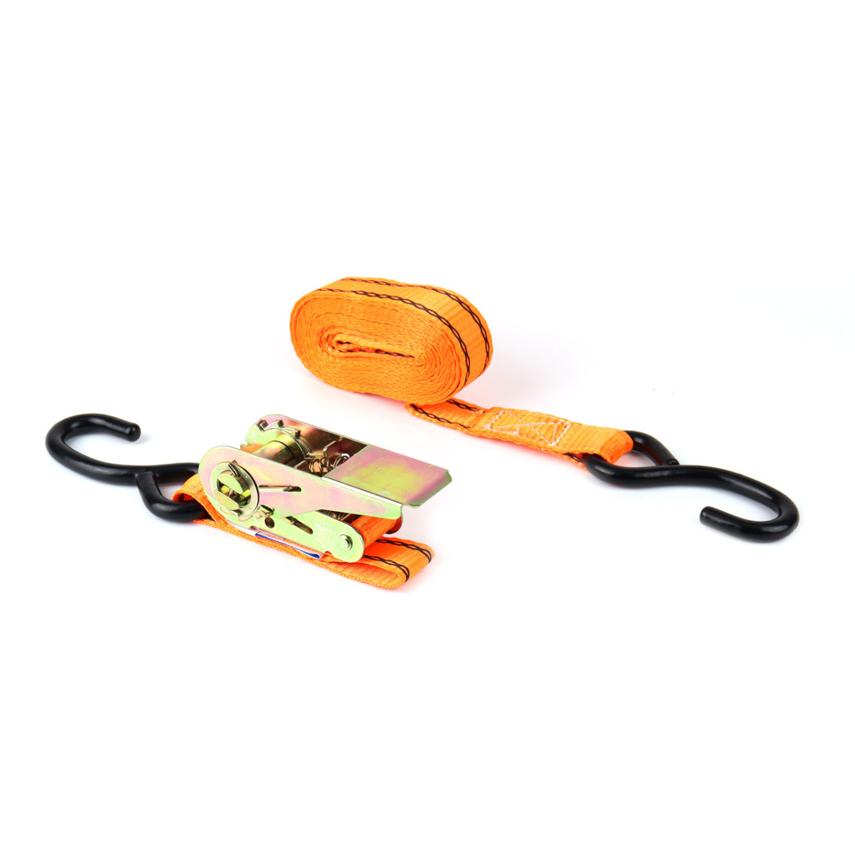 Kiinnitysvyösarja kiristimellä 700 kg, 25 mm × 4,5 m, 4 kpl, BELT-03 AMIO-02496