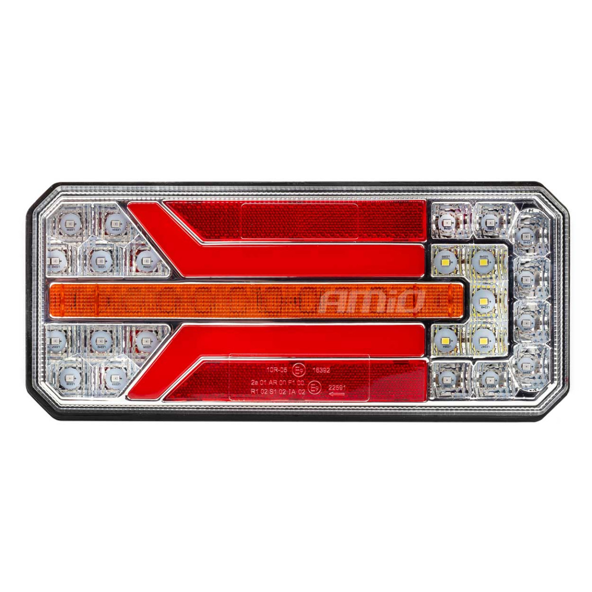 Monitoiminen LED-takavalo RCL-01-LR dynaaminen, vasen