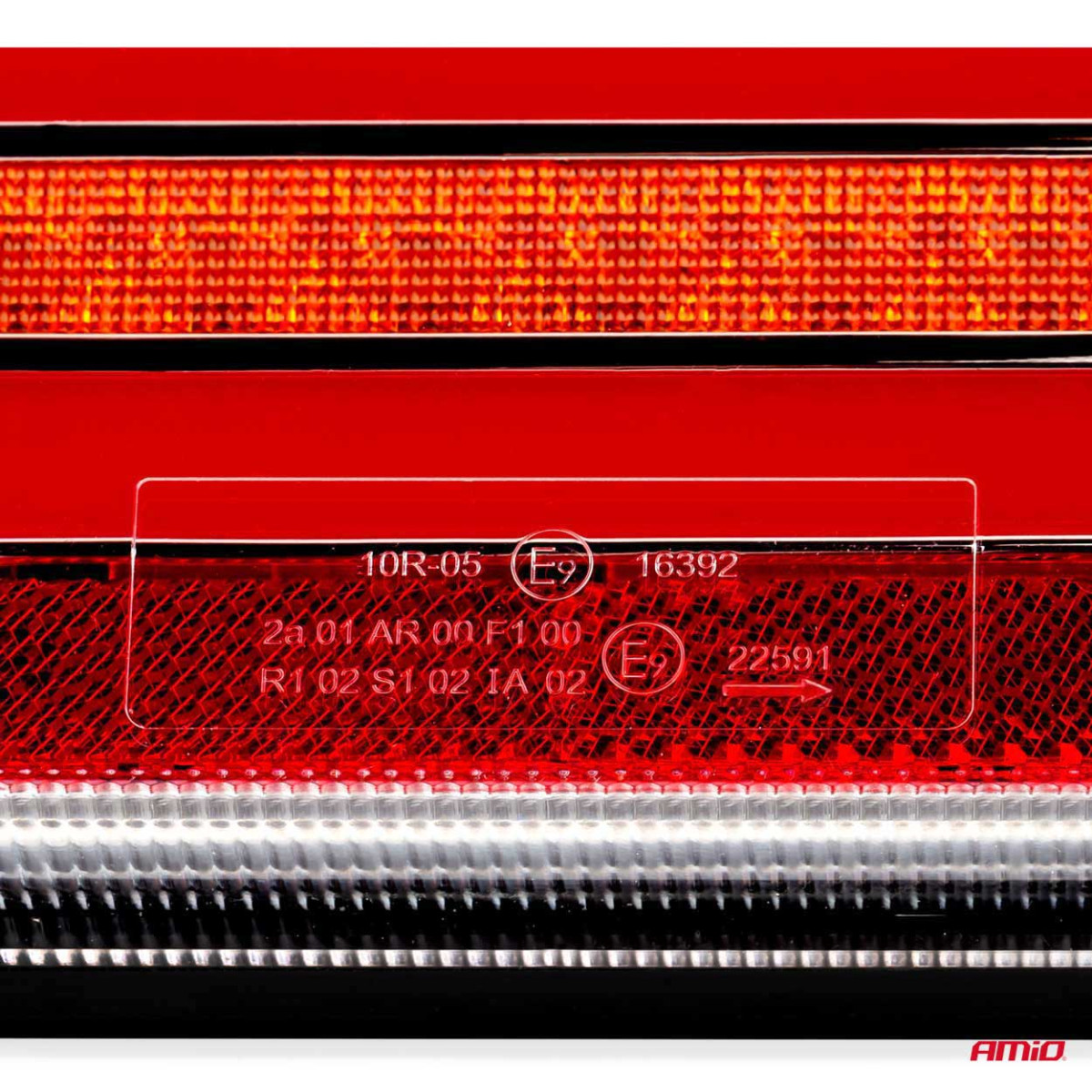 Monitoiminen LED-takavalo RCL-01-LR dynaaminen, oikea