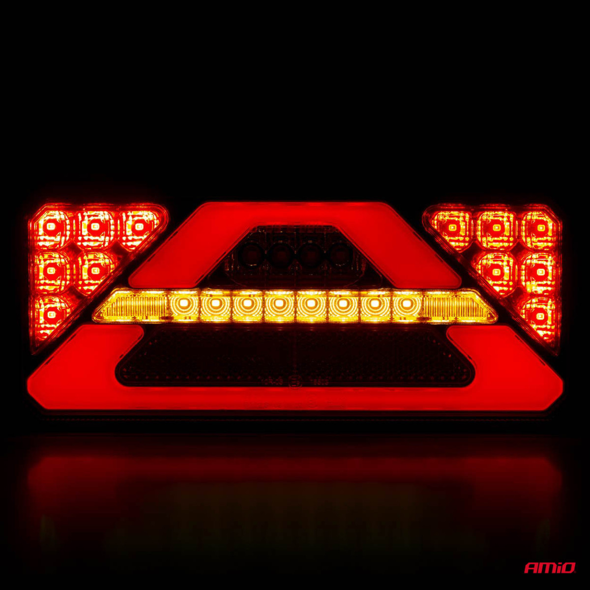 LED-takavalo AMiO RCL-02-L dynaaminen, vasen