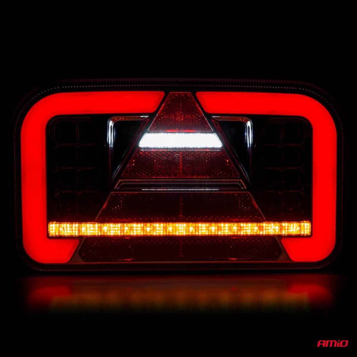 LED-takavalo AMiO RCL-03-L dynaaminen, vasen