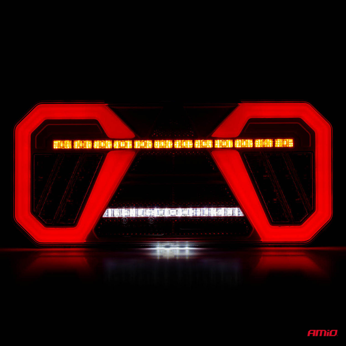 LED-takavalo AMiO RCL-04-L dynaaminen, vasen