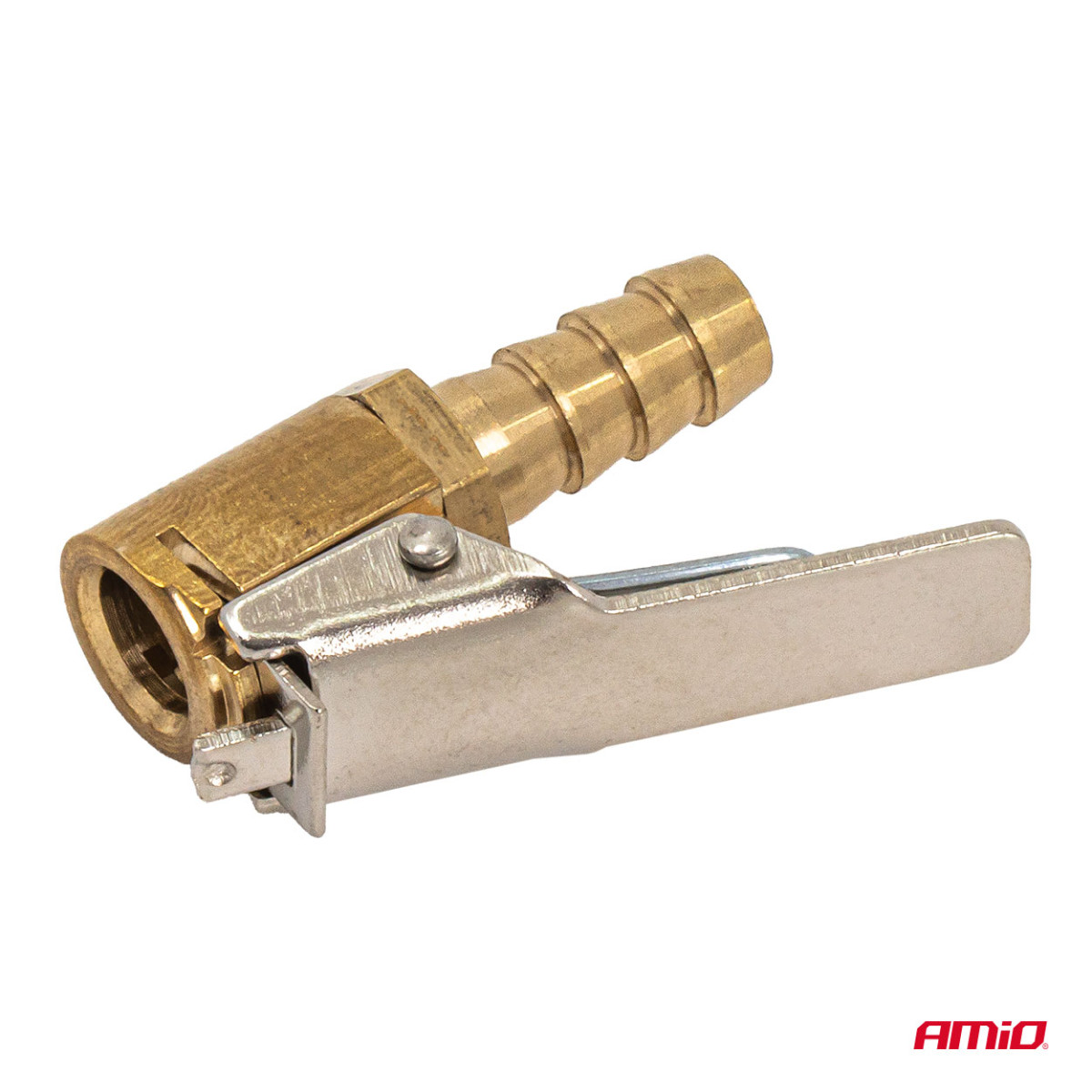 Rengasventtiilin täyttöpää Schrader 1/4" NPT AMIO-04472