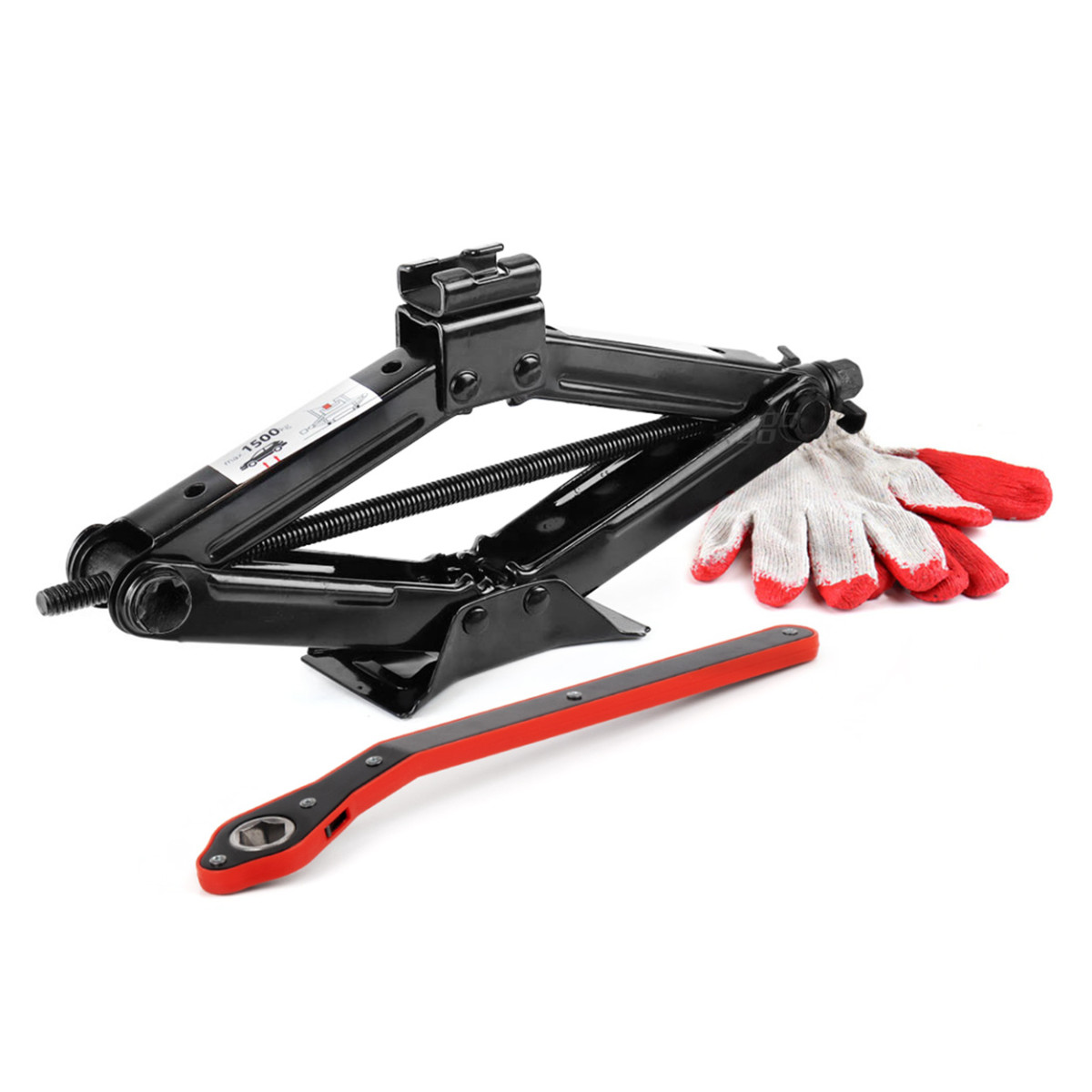 Puolisuunnikkaan muotoinen nostolaite 1500 kg kahvalla ja käsineillä, AMIO-02478