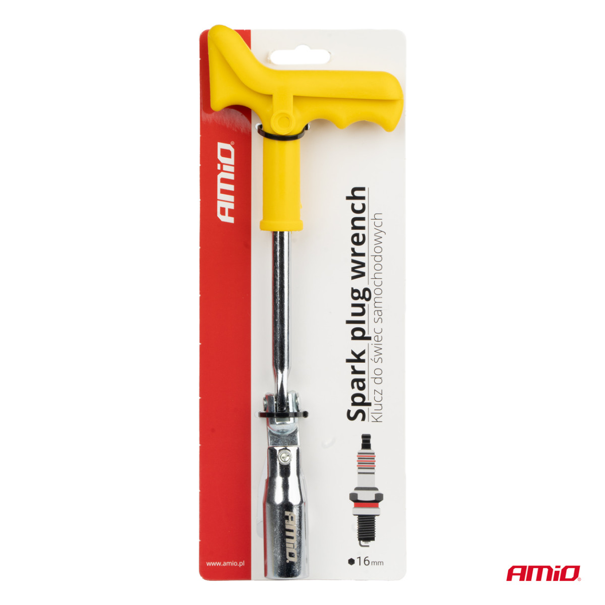 Sytytystulppa-avain 16 mm SPW-16 AMIO-01719