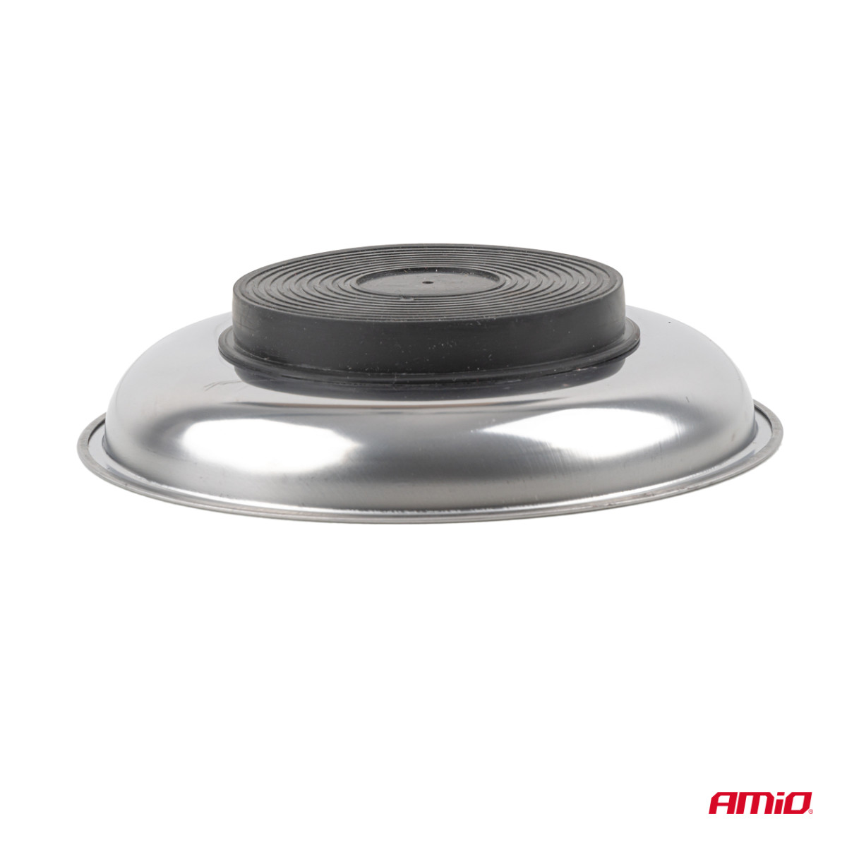Ruostumattomasta teräksestä valmistettu magneettitarjotin, 150 mm AMIO-04915