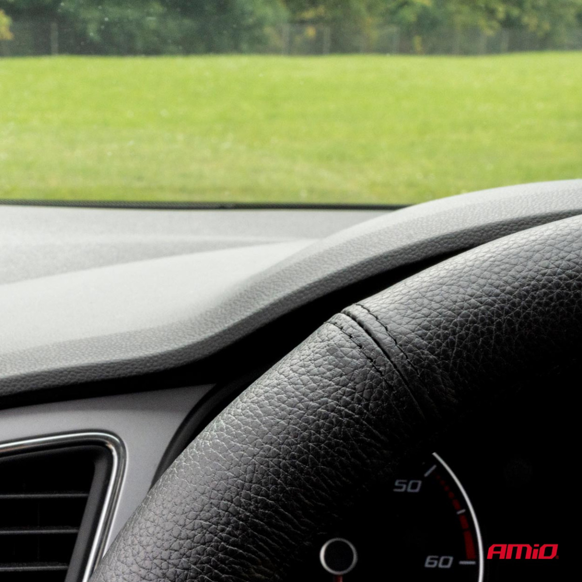 Ohjauspyörän suojus aidolla nahalla 39-41 cm, L