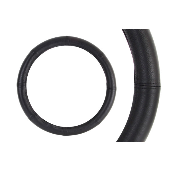 Ohjauspyörän suojus aidolla nahalla 37-39 cm, M