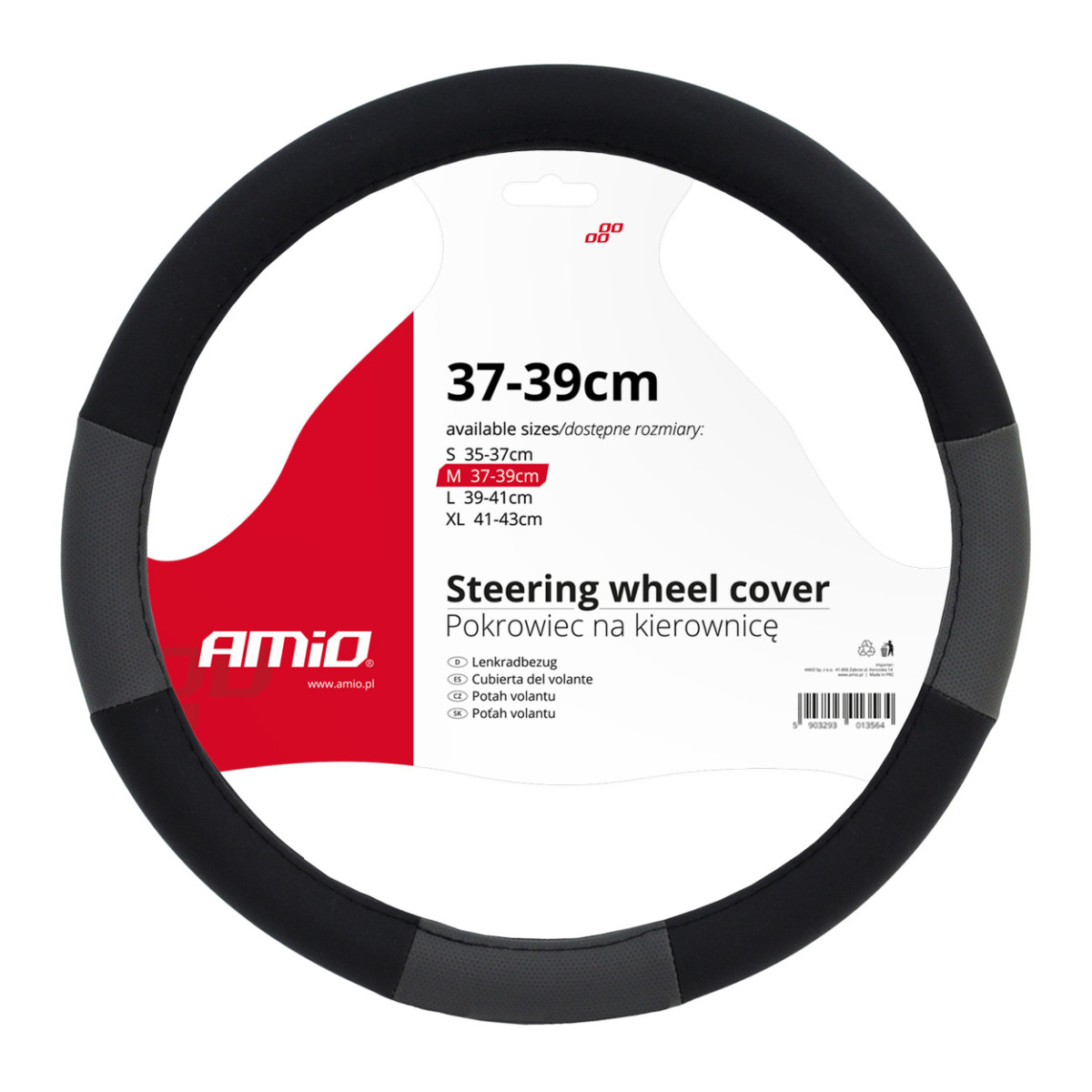 Auton ratin suojus 37-39 cm, SWC-05-M