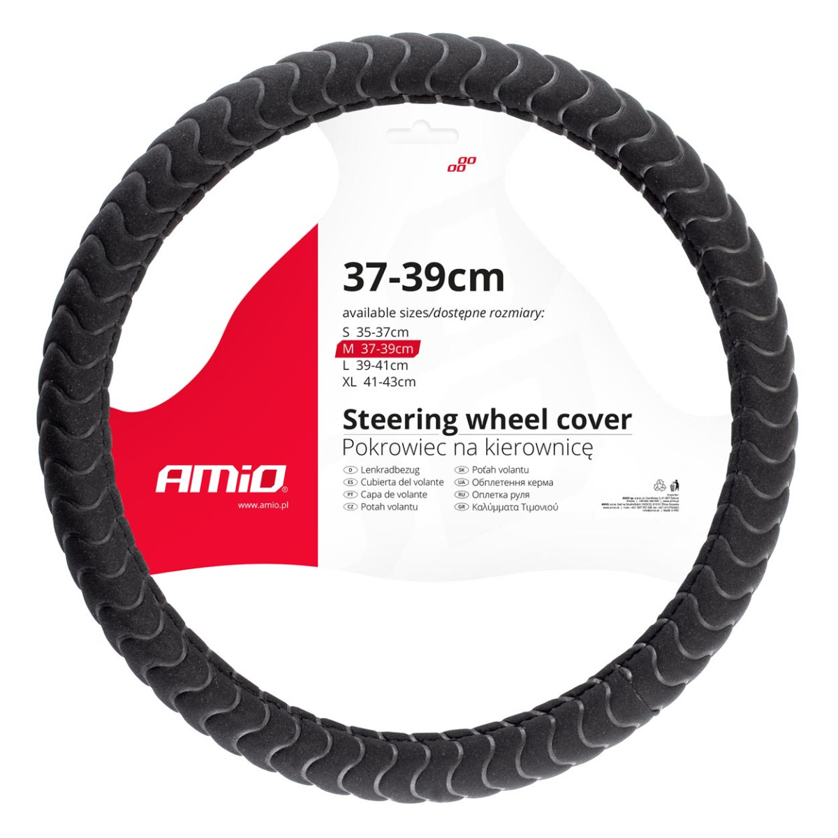 Auton ratin suojus 37-39 cm, SWC-32-M