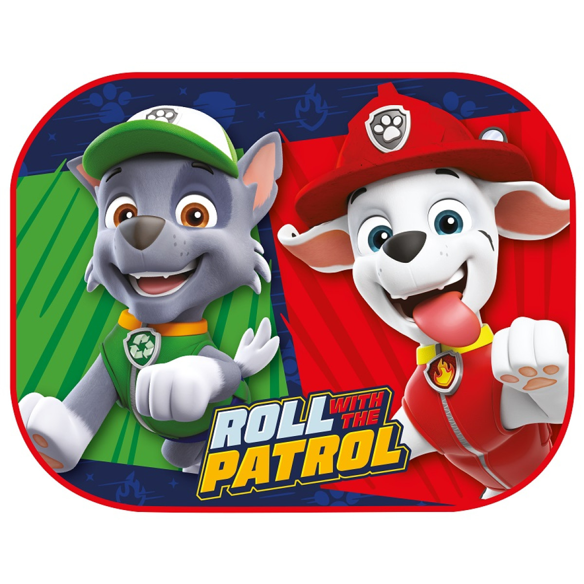 Auton sivuaurinkosuojat 44x35 cm, 2 kpl, Paw Patrol Boy
