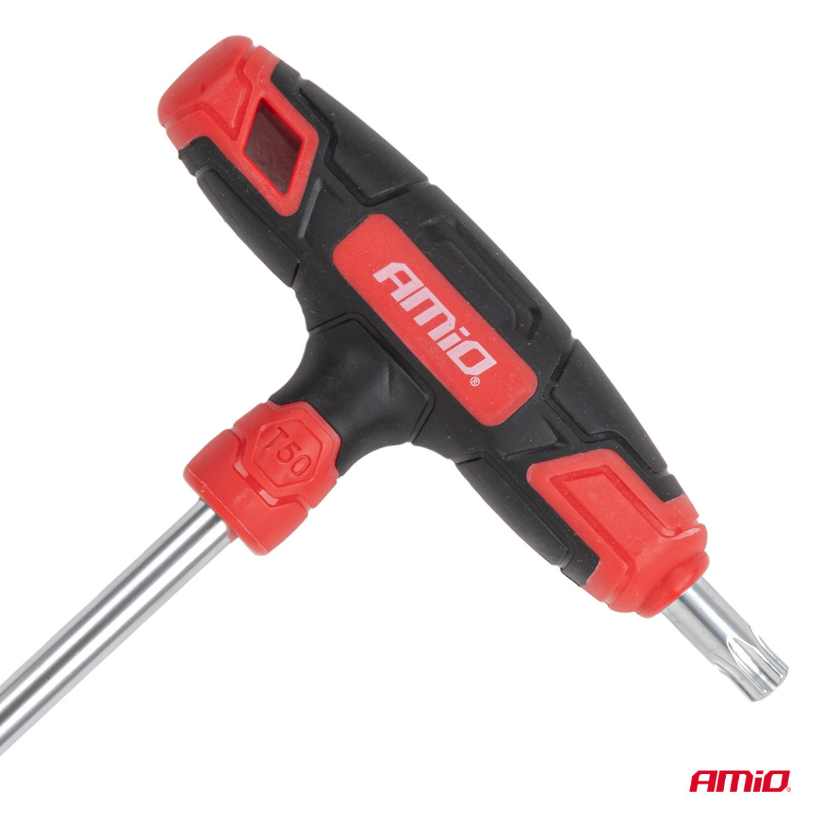 Torx-avainsarja T-kahvalla, 8 kpl. AMIO-04827