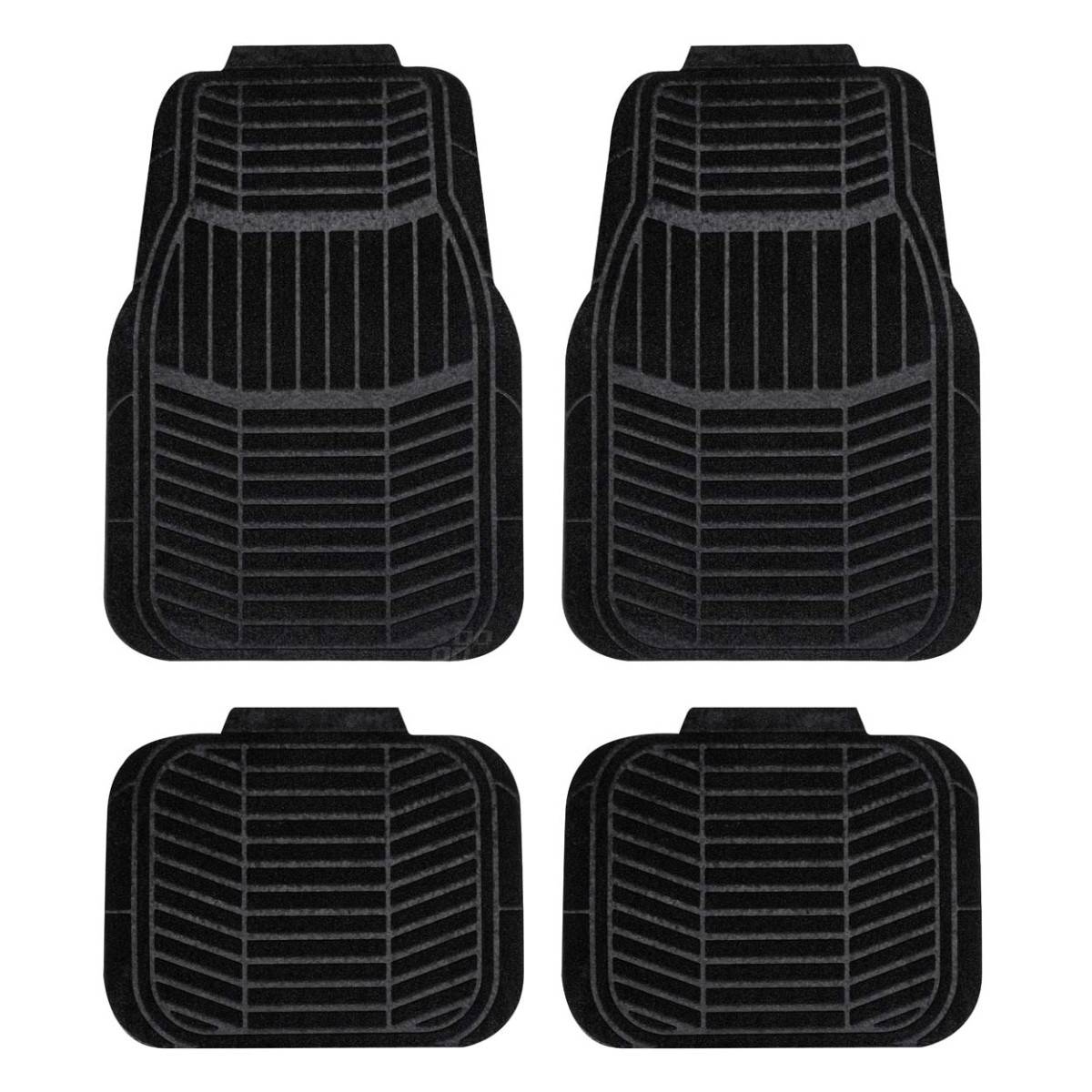 Yleiskäyttöiset tekstiilimatot (velour) TCM-01, 73x49 cm / 38,5x47 cm AMIO-04695