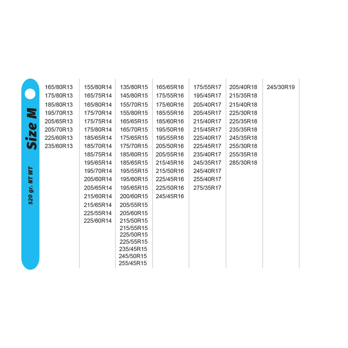 Tekstiililumiketjut Easysock, M, 2 kpl.