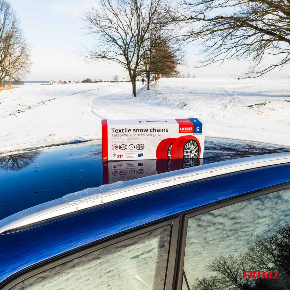 Tekstiililumiketjut, S, 2 kpl.