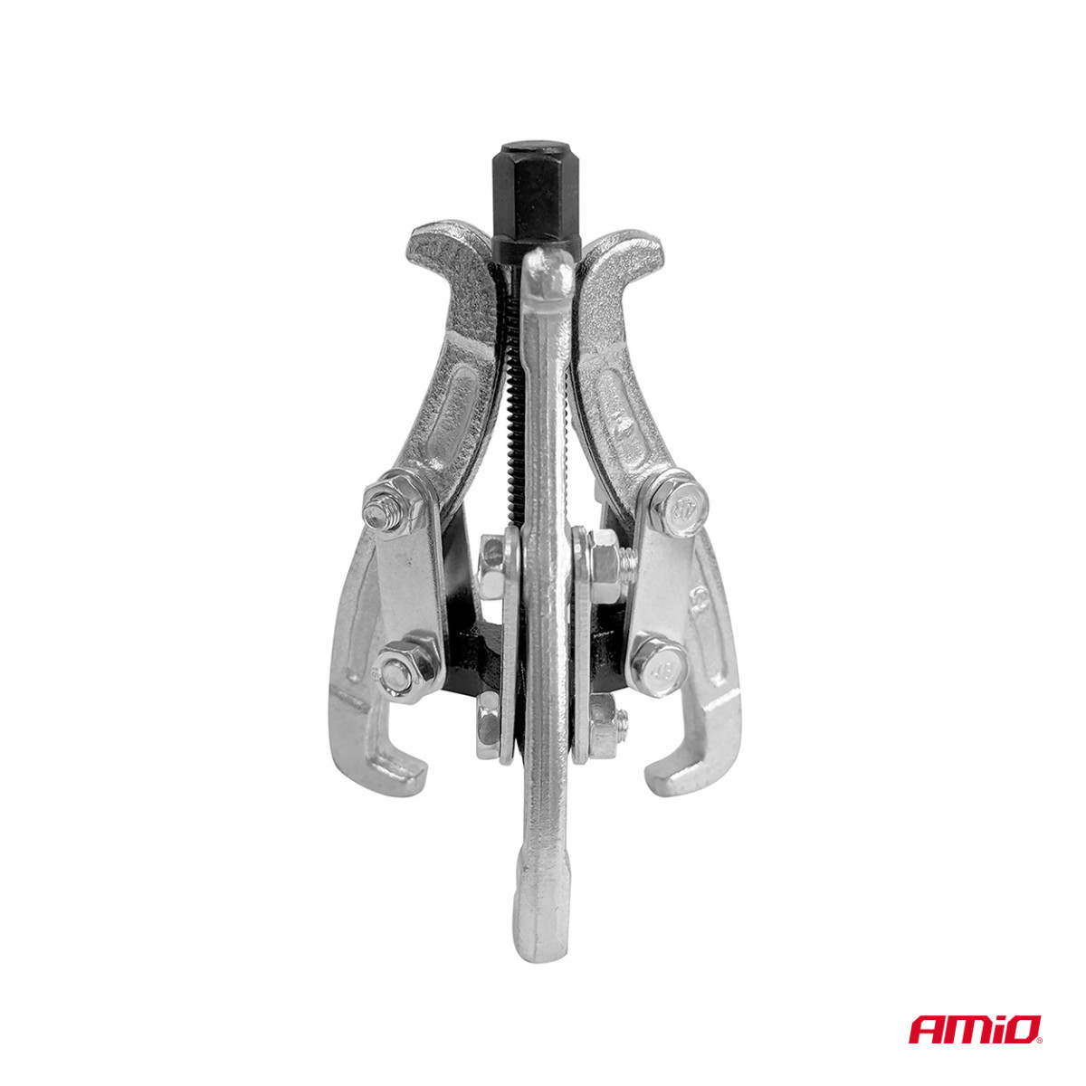 Kolmikätiseen käyttöön tarkoitettu laakeri-, hihnapyörä-, vauhtipyörä- ja hammaspyöräulosvetäjäsarja AMIO-04755