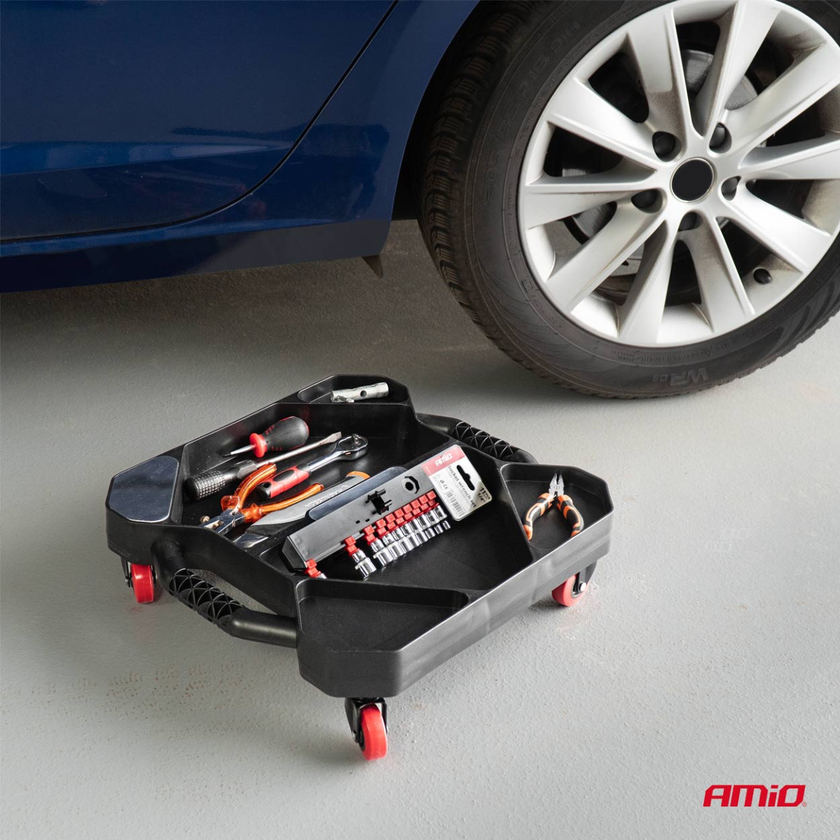 Työkalukärry pyörillä AMIO-04265