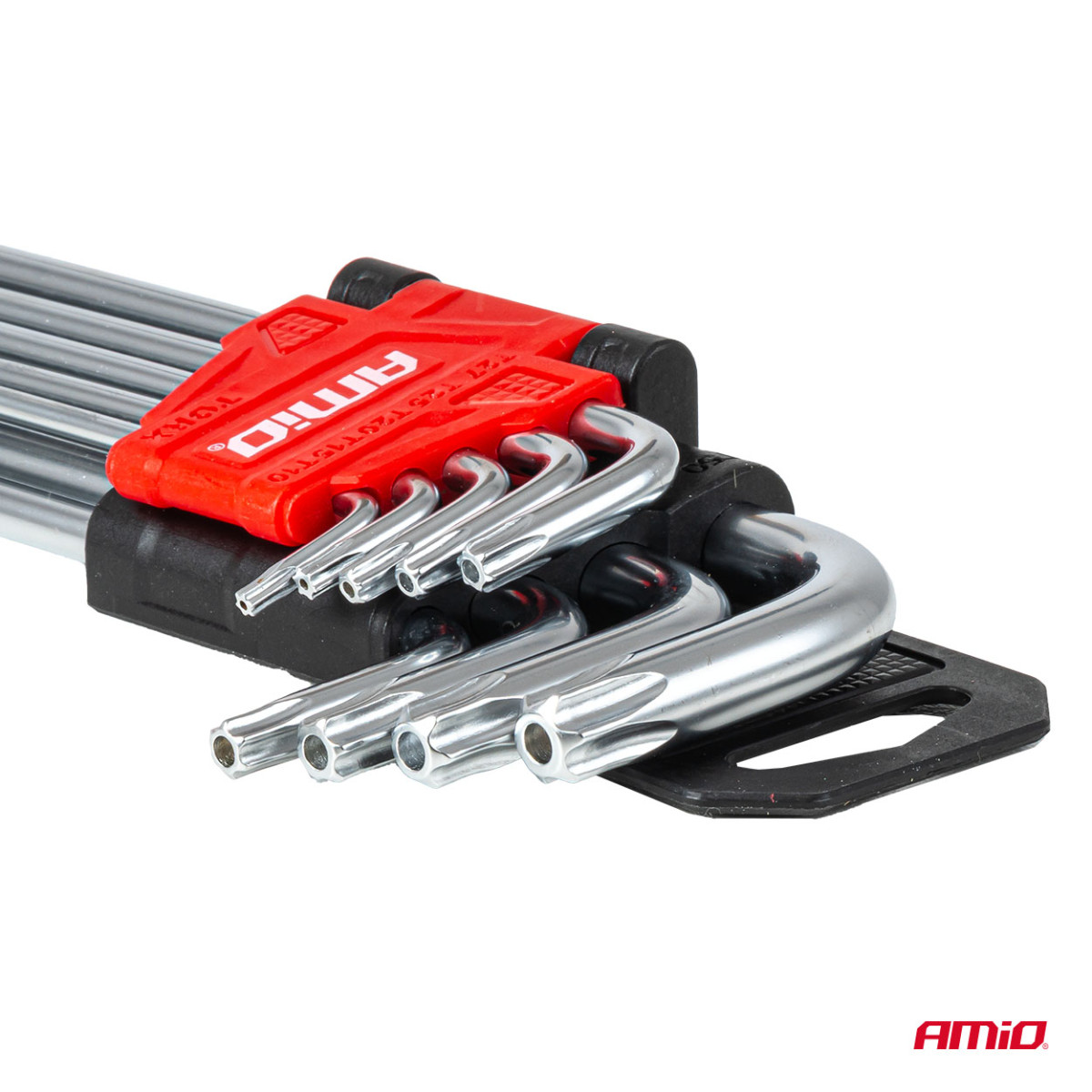 Pitkät TORX-avaimet, 230 mm, 9 kpl. TKL AMIO-01039