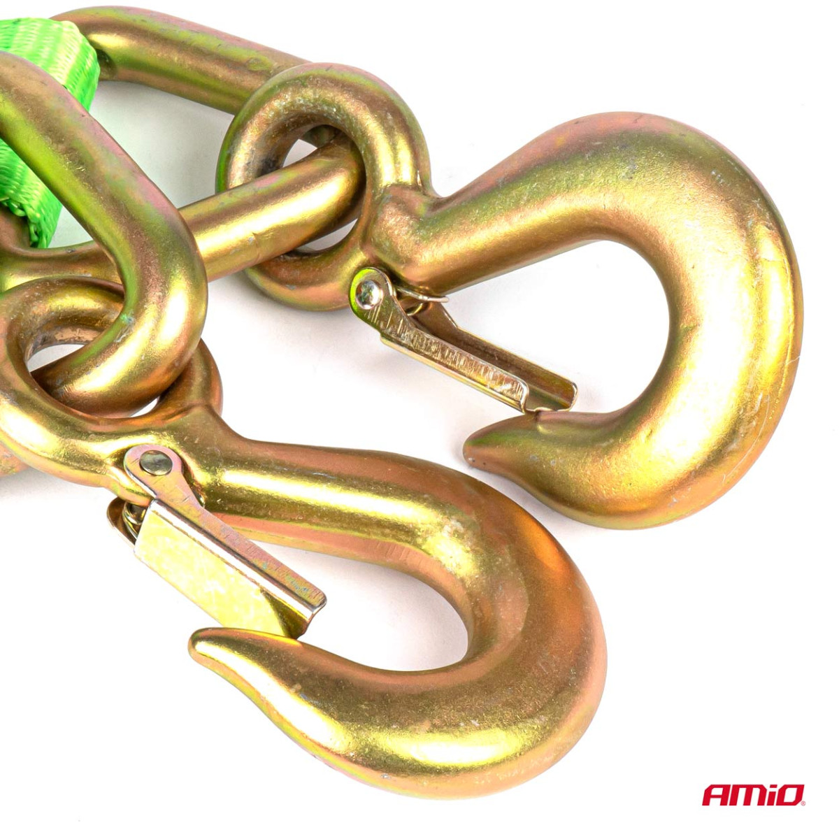 Hinausliina 9000kg 60mm 5m koukku + koukku AMIO-02015