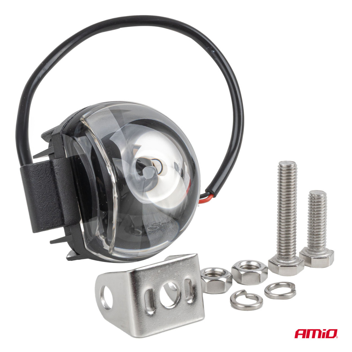 Trukin turva-aluevalo, U-muotoinen, punaisella valolla, 10 W 10–80 V IP6K9K AMIO-04867