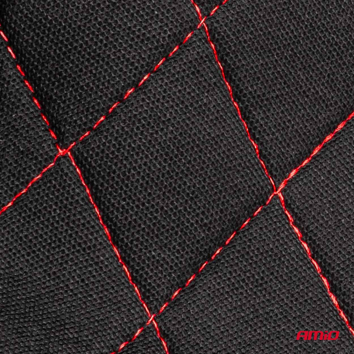 Yleismalliset istuinsuojat SC-03 - musta / punainen