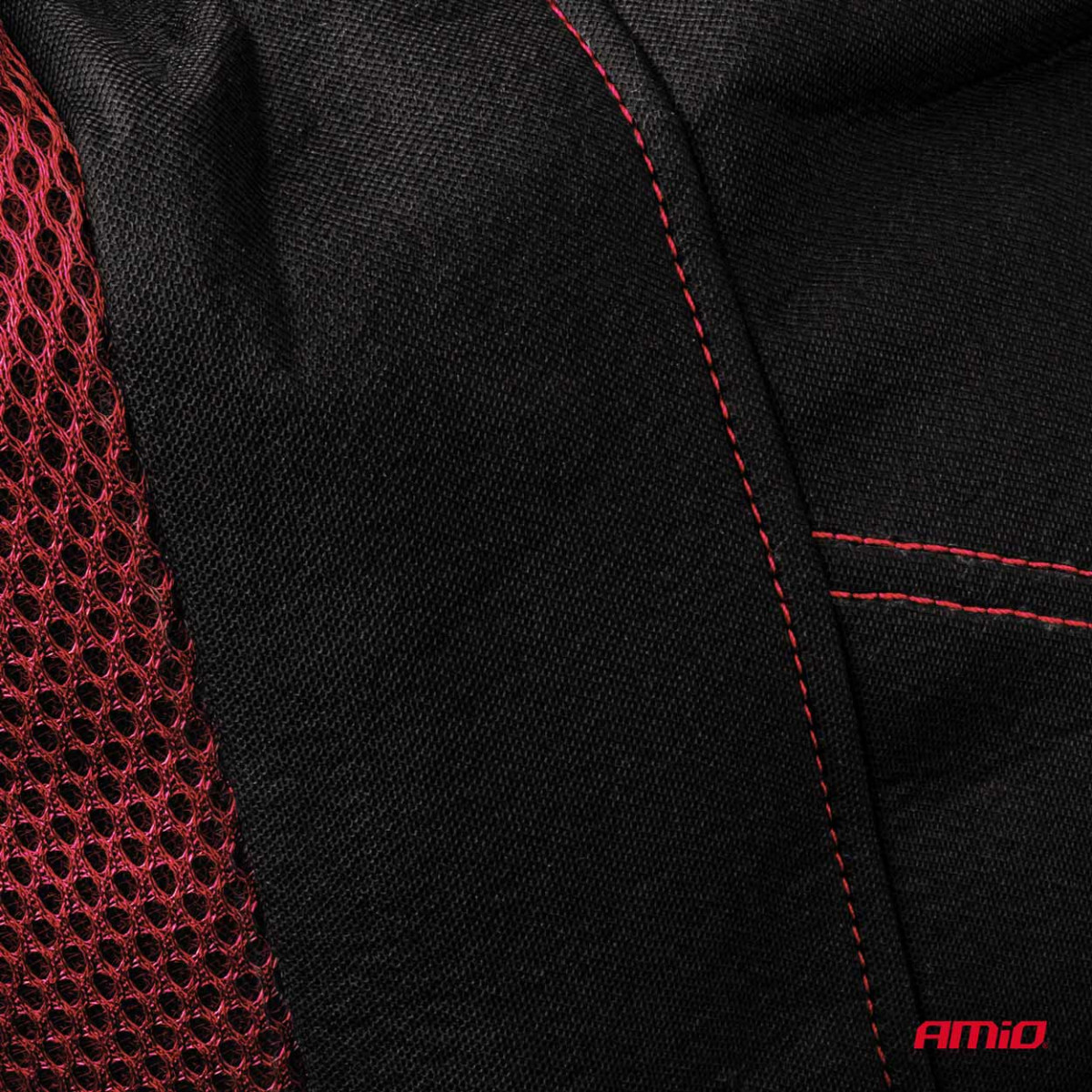 Yleismalliset istuinsuojat SC-20 - musta / punainen