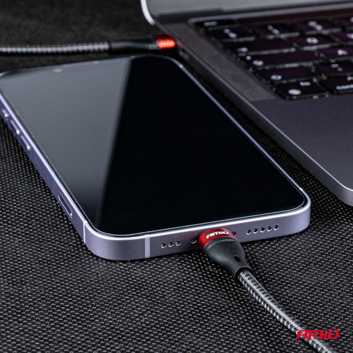 USB-C + Lightning-kaapeli iPhonelle 200 cm FullLINK AMIO-02931
