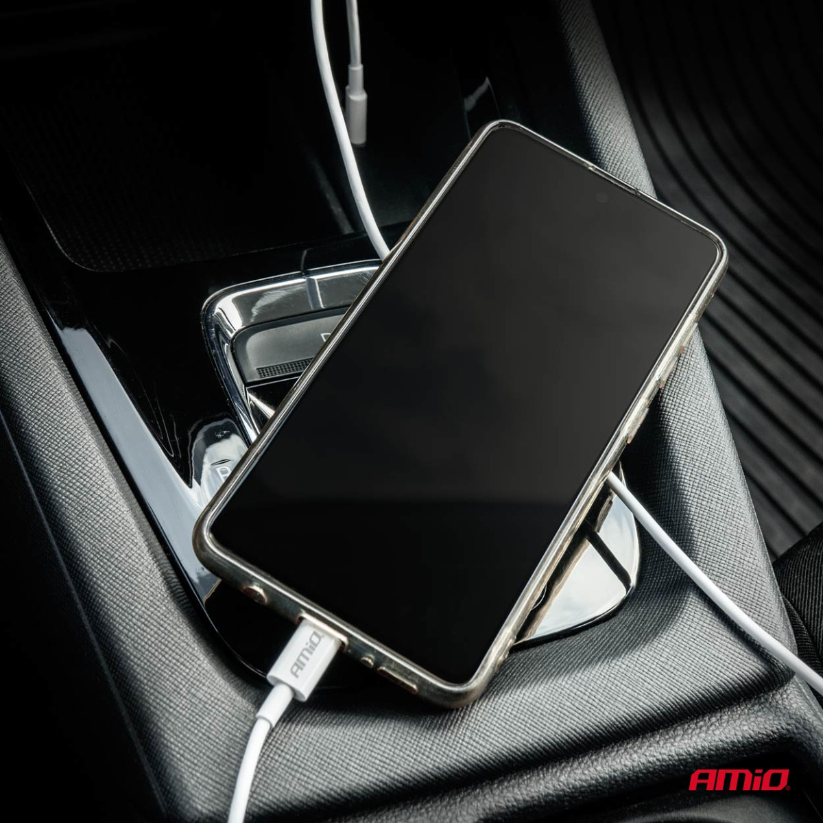 USB-C - USB-C-kaapeli 60W 100cm FullLINK AMIO-03896