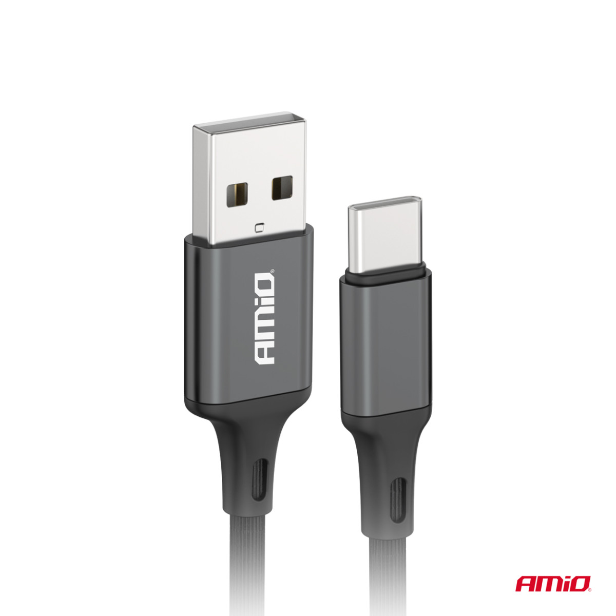 USB - USB-C -kaapeli 2A 100 cm FullLINK AMIO-03899