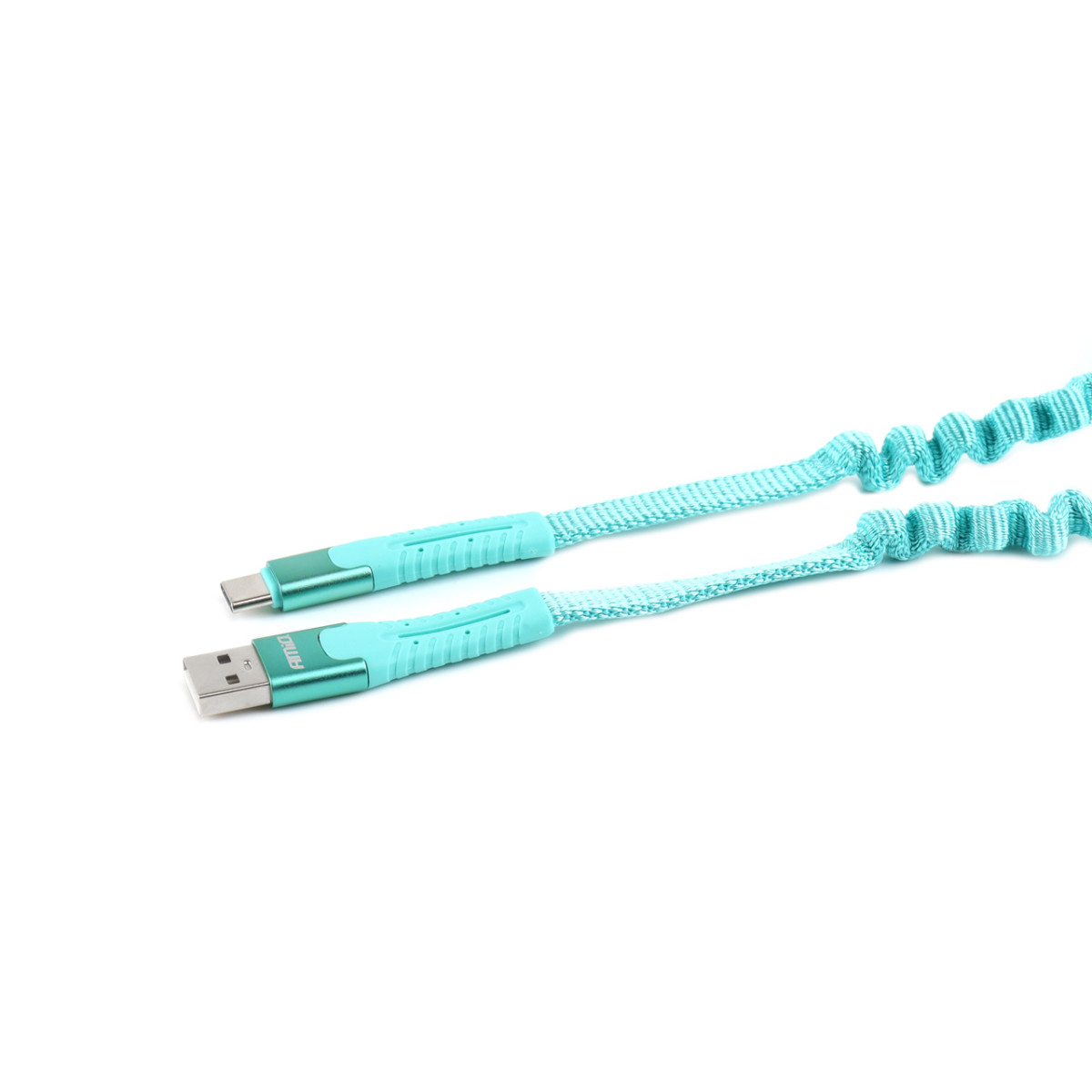 USB-C-kaapeli, jousikuormitteinen, 120 cm UC-14 AMIO-02531