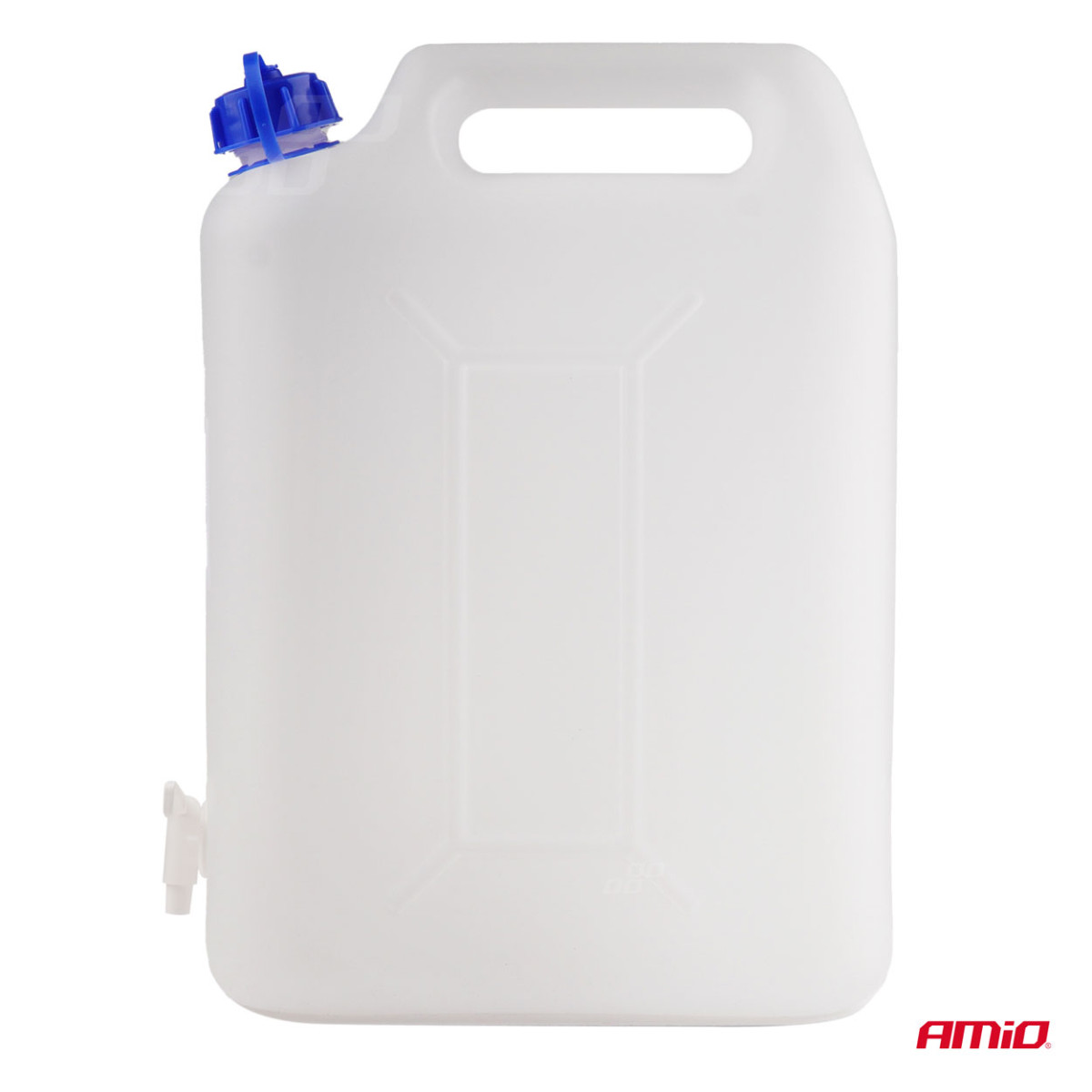 Muovinen vesisäiliö hanalla 10L AMIO-03202