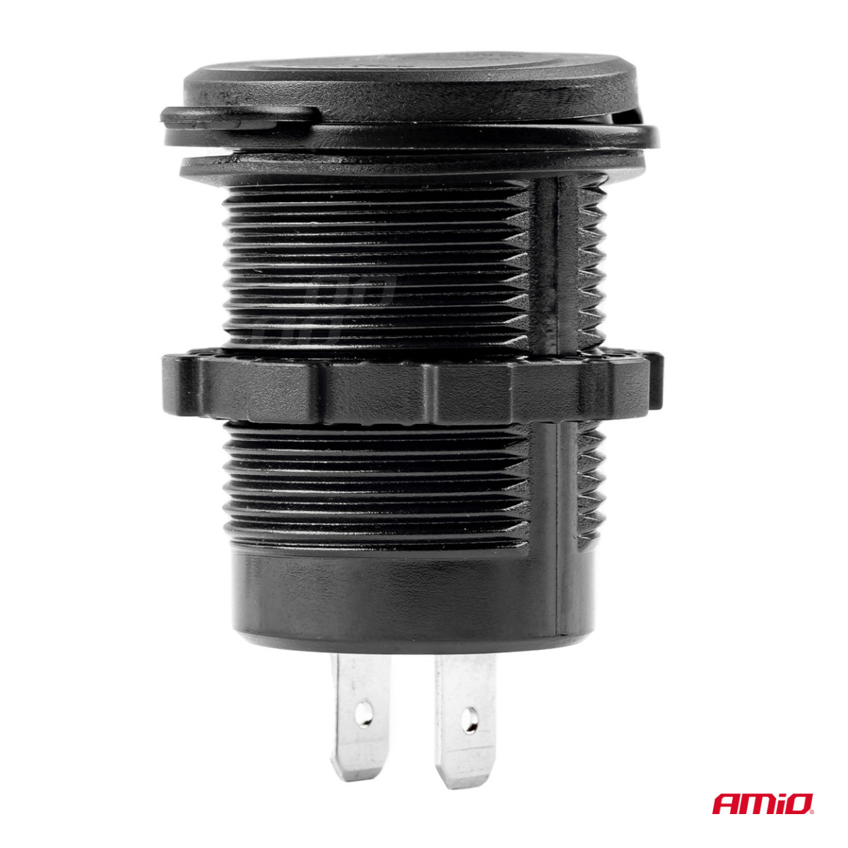 Vedenpitävä puhelimen laturi USB+USB-C 12/24V MOD-08