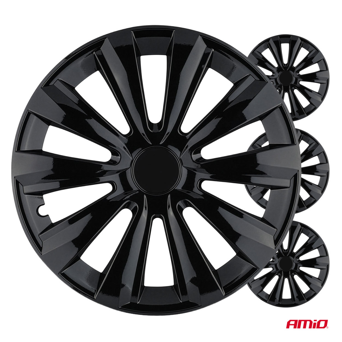 Pölykapselit 4 kpl DELTA BLACK 16"