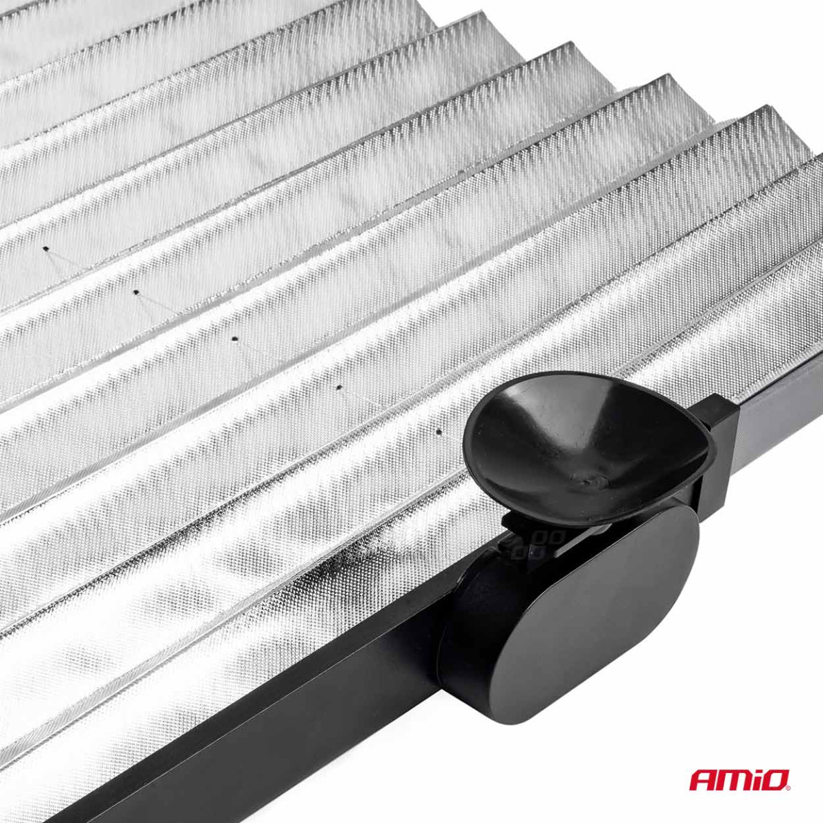 Taittuva tuulilasin aurinkosuoja 155x65 cm AMIO-02911