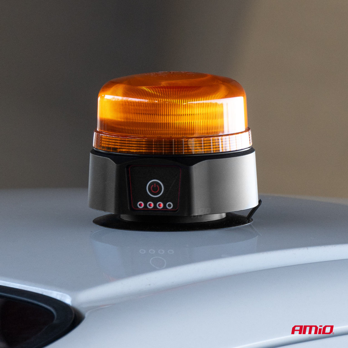 Langaton LED-varoitusvalo kaukosäätimellä R65 R10 12/24V AMIO-03932