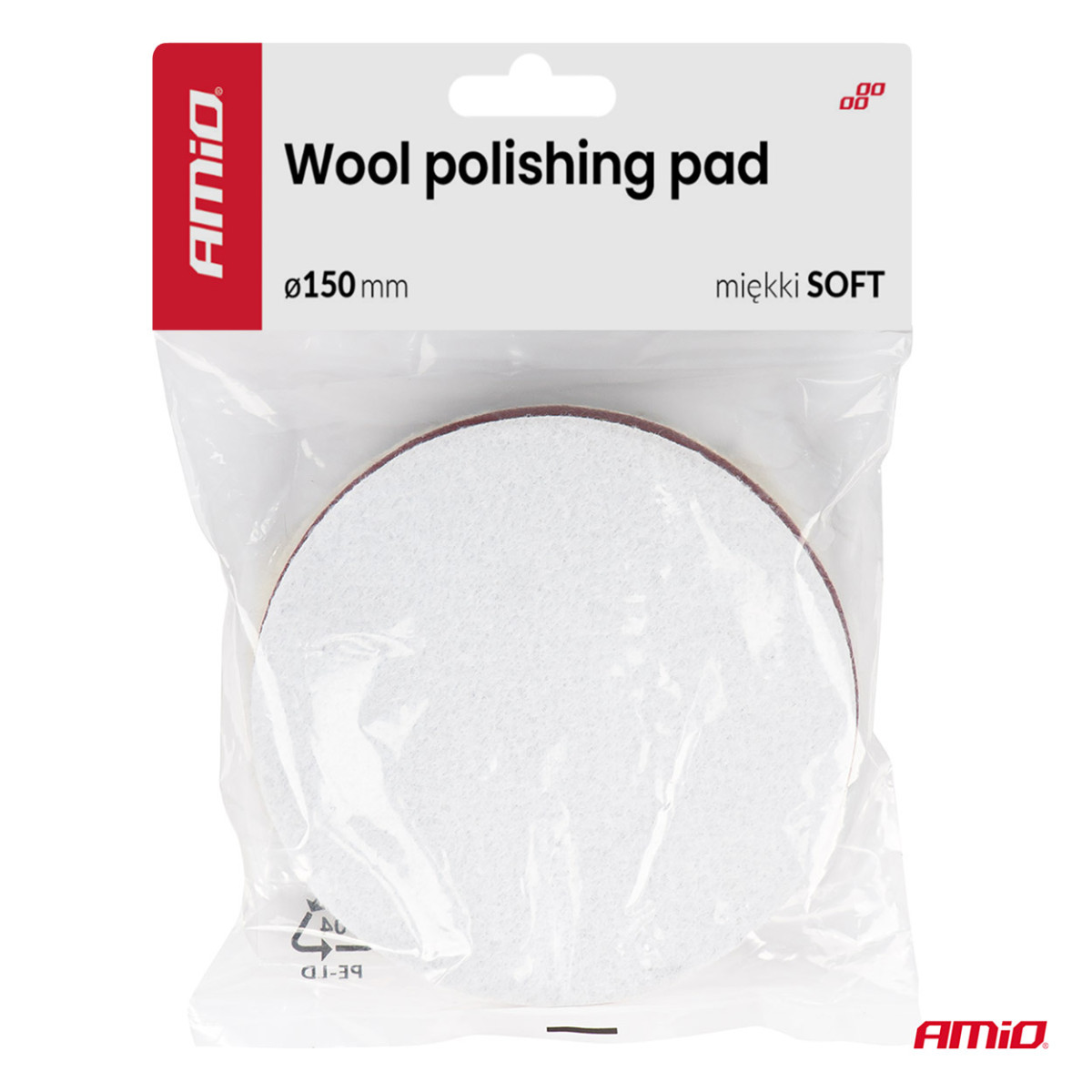 Villakiillotuslaikka, pehmeä, 150 mm ADET-34 AMIO-04882