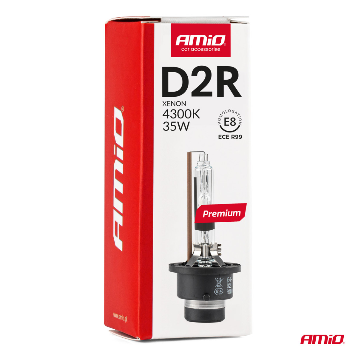 Ksenonpolttimo D2R 4300K PREMIUM AMIO-01970