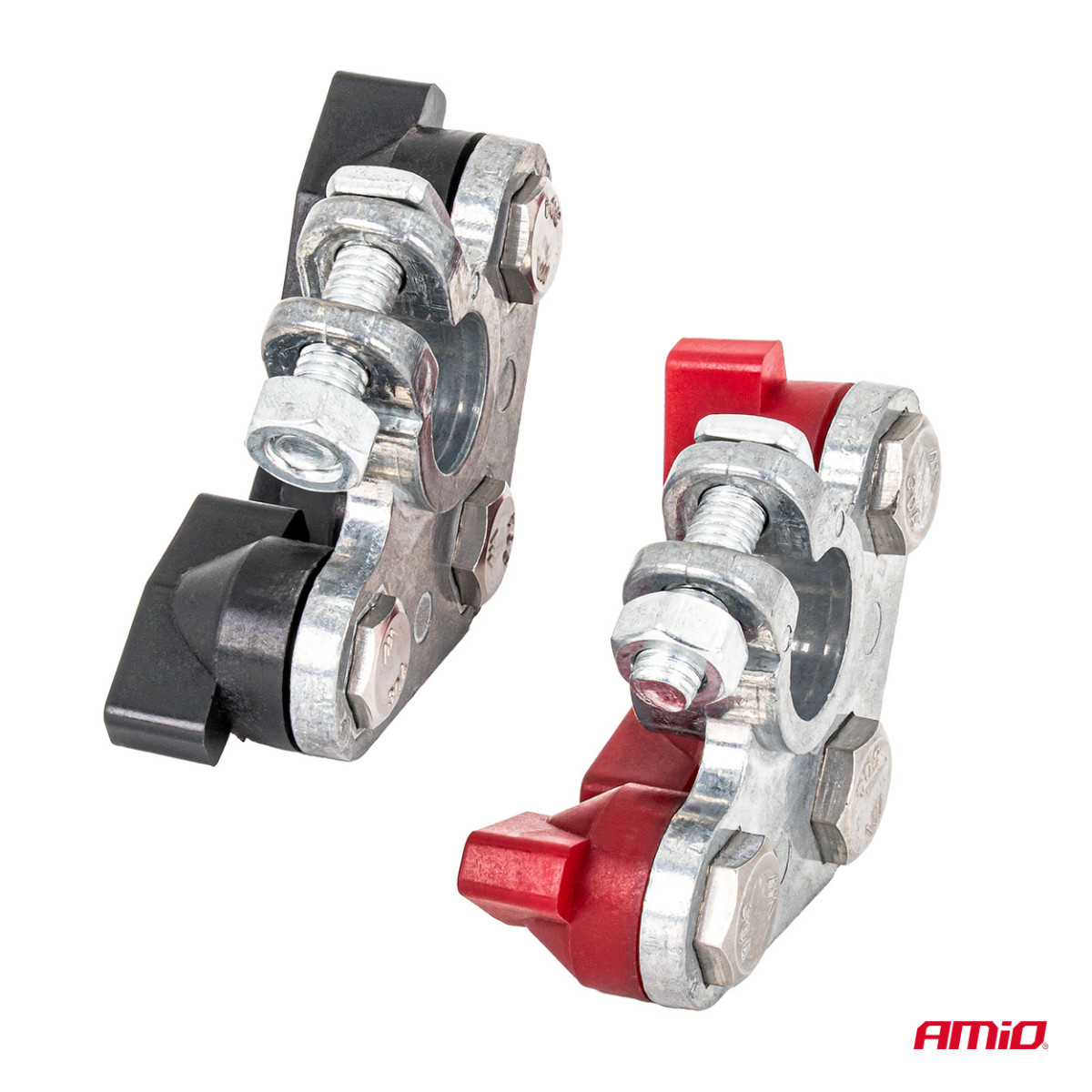 Akkuliittimet 800 A, galvanoitu, 2 kpl. AMiO-04391