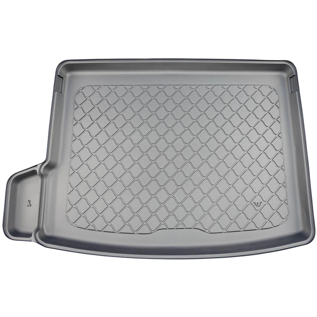 Runko matto Mini Countryman U25 vuodesta 2024 (rear seats slide backwards and forwards) Runko matto Mini Countryman U25 vuodesta 2024 (rear seats slide backwards and forwards)